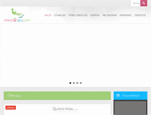 Tablet Screenshot of chinchonspa.com